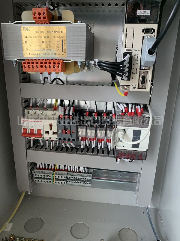Automatic blanking machine control system