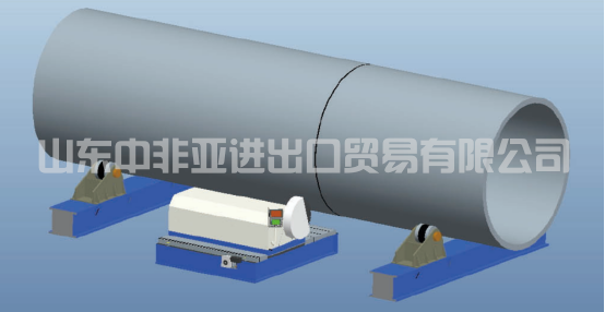 CNC circular/longitudinal seam gouging bevelling machine