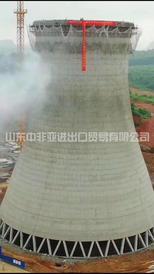 In August 2019, the 1500 square meter cooling tower of Shuangfeng Zhongji Huye in Heilongjiang was capped