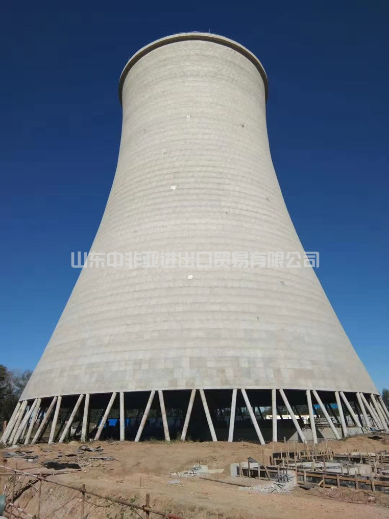 In 2018, the Shandong Qi Quansheng physical cooling tower of Guangxi Chongzuo 1500 Pingping was capped