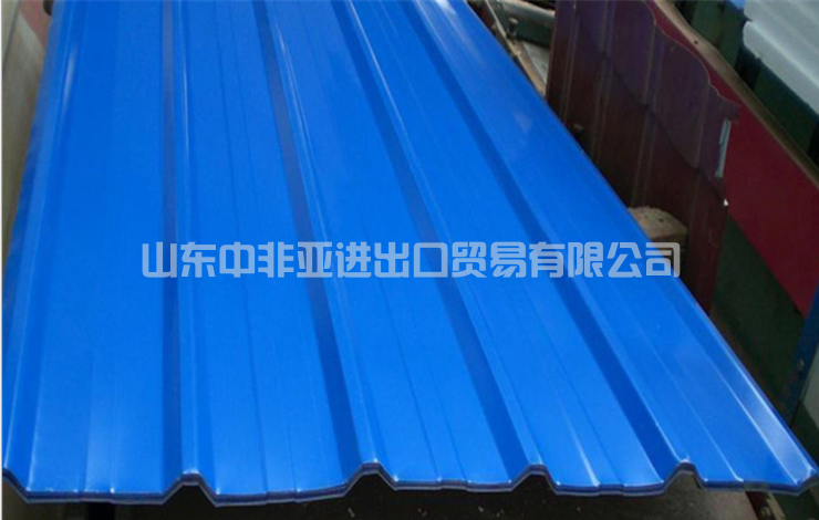 Galvanized wave plate